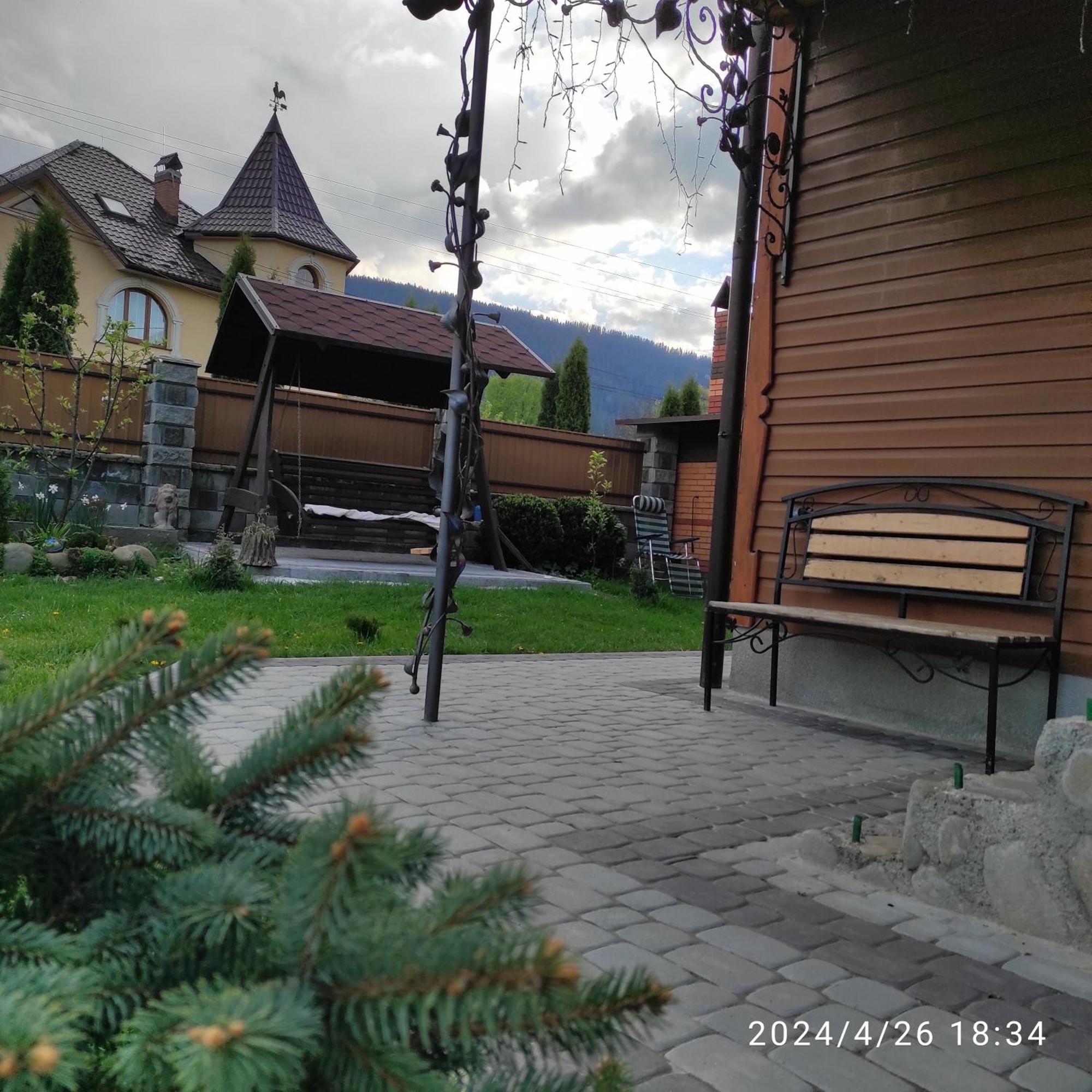 Zatushok Pid Goroyu Villa Verhovina Kültér fotó